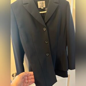 Women's Navy Skirt suit.